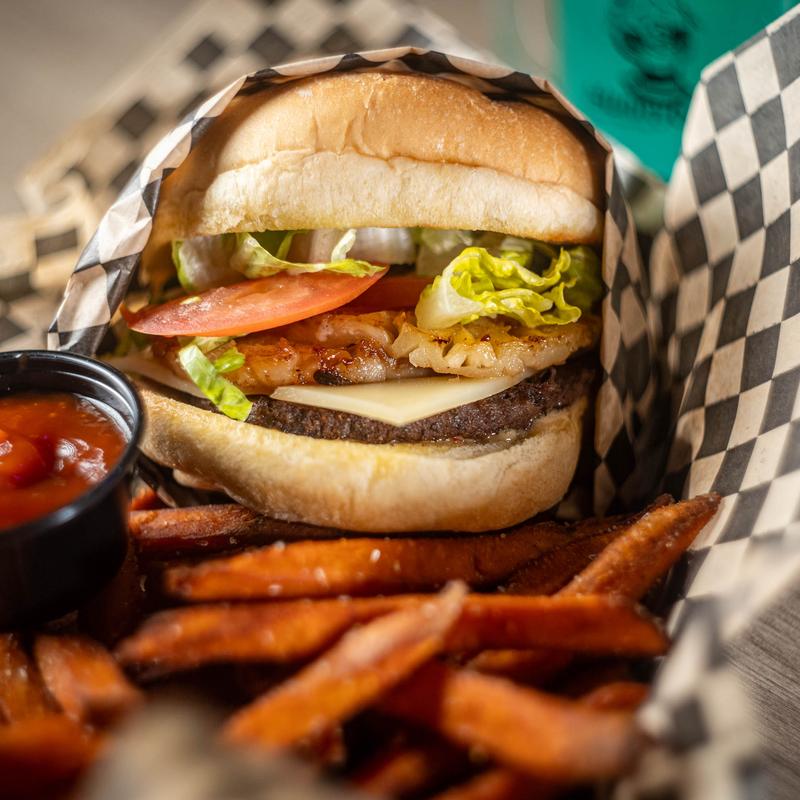 Pineapple Kicker Burger