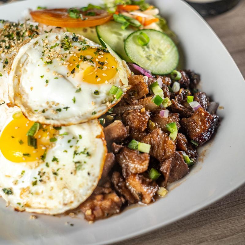 Pork Belly Sisig Plate